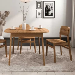 Hot 2 Stühle Koropi Massivholz Stühle