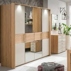 4 türiger Drehtürschrank Veyfas*Pharao24 Best