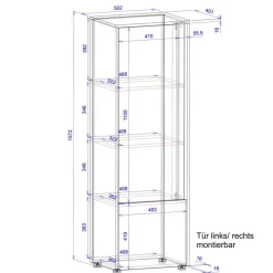 Hot Aktenordnerschrank Rascian Büroschränke|Aktenschränke
