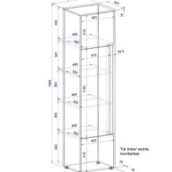 Aktenordnerschrank Uzniana*Pharao24 Outlet