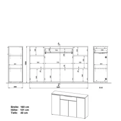 Best Aktenschrank Abby Büroschränke|Aktenschränke