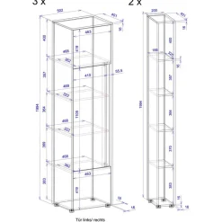 Aktenschrank 5teilig Rascian*Pharao24 Best