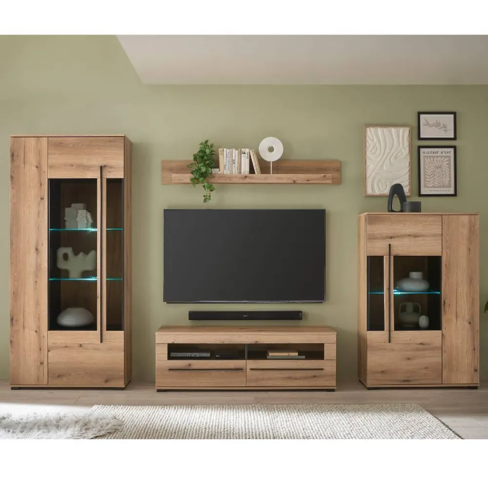 Sale Anbauwand Cemutra Moderne Wohnwände|Wohnwand 300 Cm