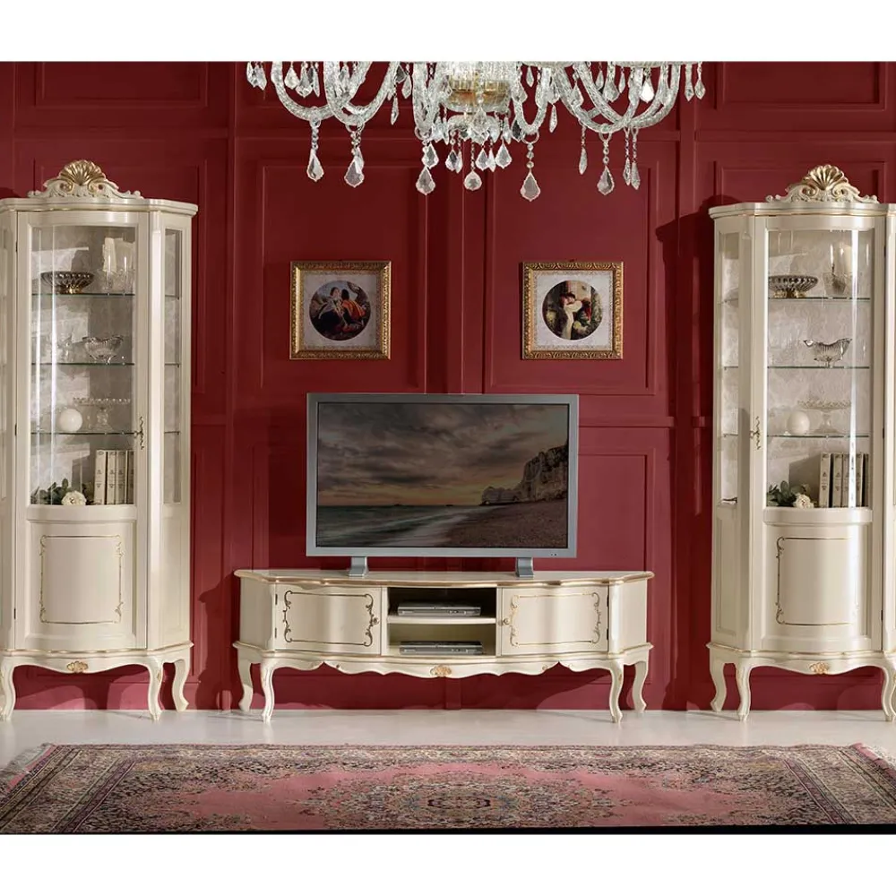 Online Anbauwand Ovadiu Massivholz Wohnwände