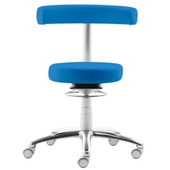 Outlet Arbeitshocker mit Lehne Zirastino Sitzhocker