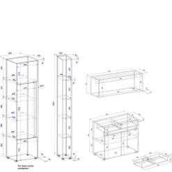 Discount Arbeitszimmermöbel Set Uzniana Büromöbel Sets