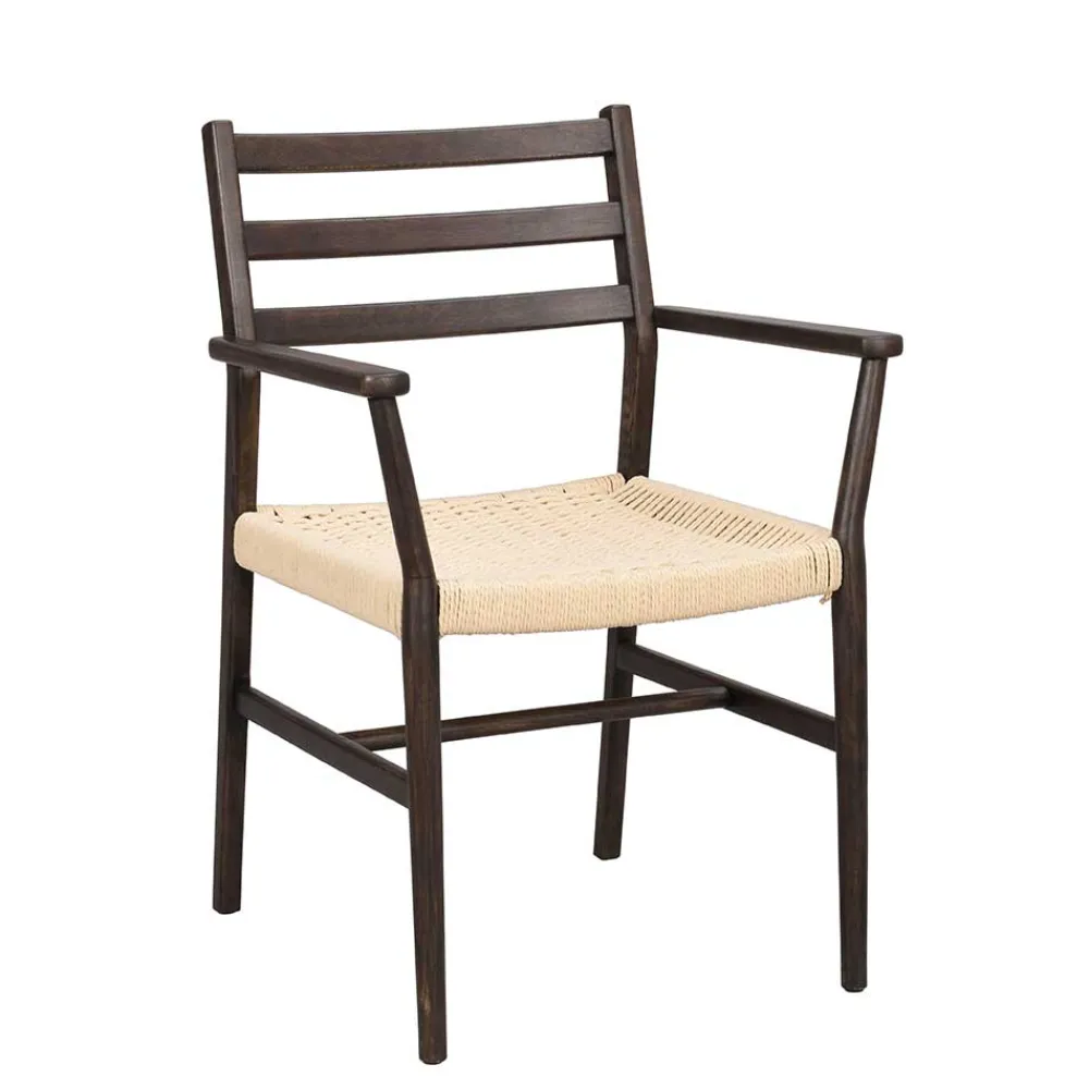 Clearance Armlehnenstuhl Filouras Massivholz Stühle