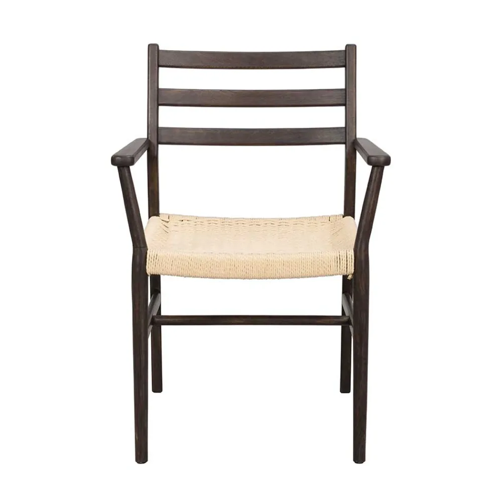 Clearance Armlehnenstuhl Filouras Massivholz Stühle