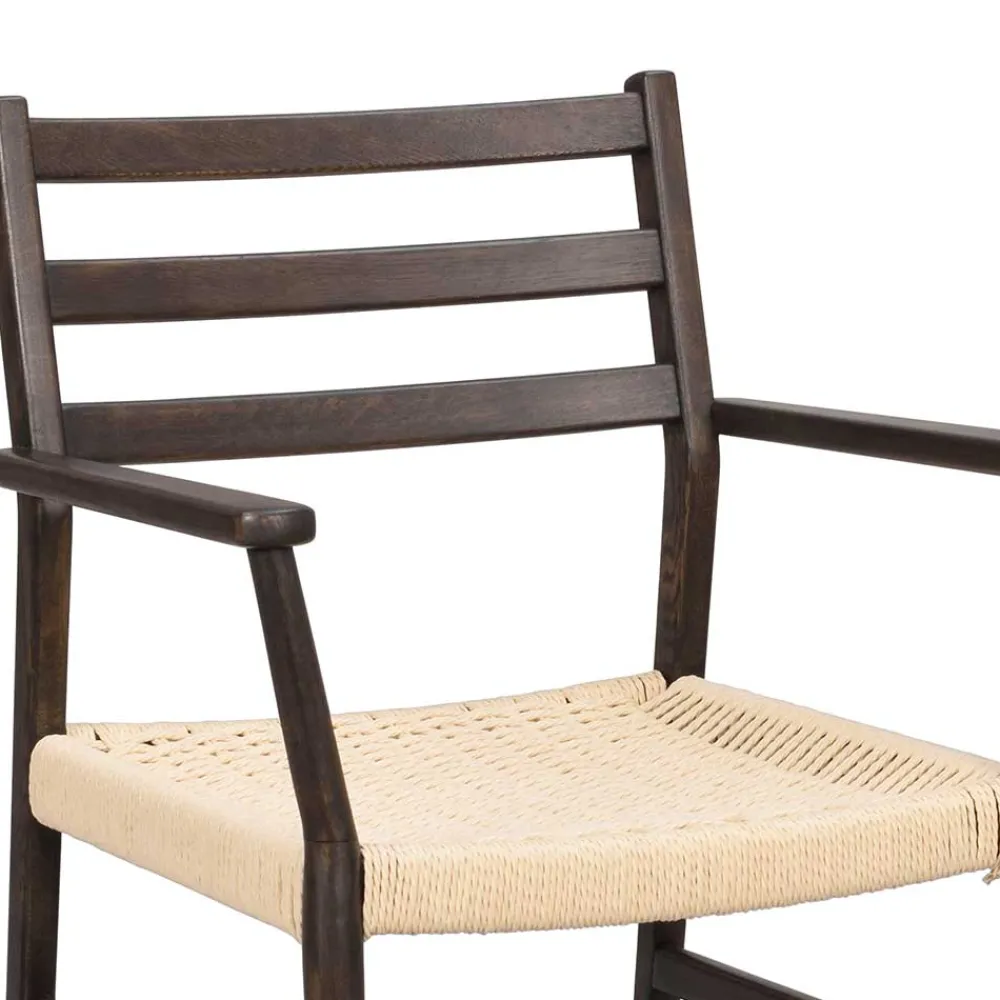 Clearance Armlehnenstuhl Filouras Massivholz Stühle