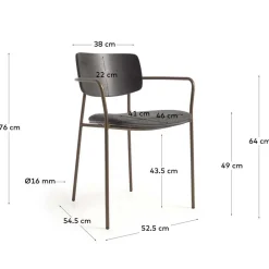 Armlehnenstuhl Set Abelles*Pharao24 New