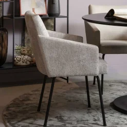 Armlehner Beige-Grau Volgan*Pharao24 Best