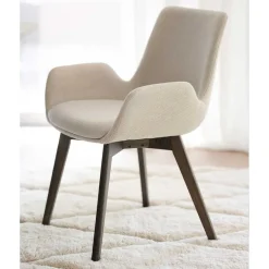 New Armlehnstühle Beige Mutonios Küchenstühle|Esszimmerstühle