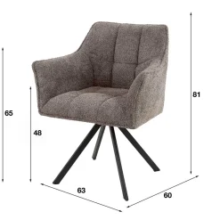 Armlehnstühle Esstisch Colore*Pharao24