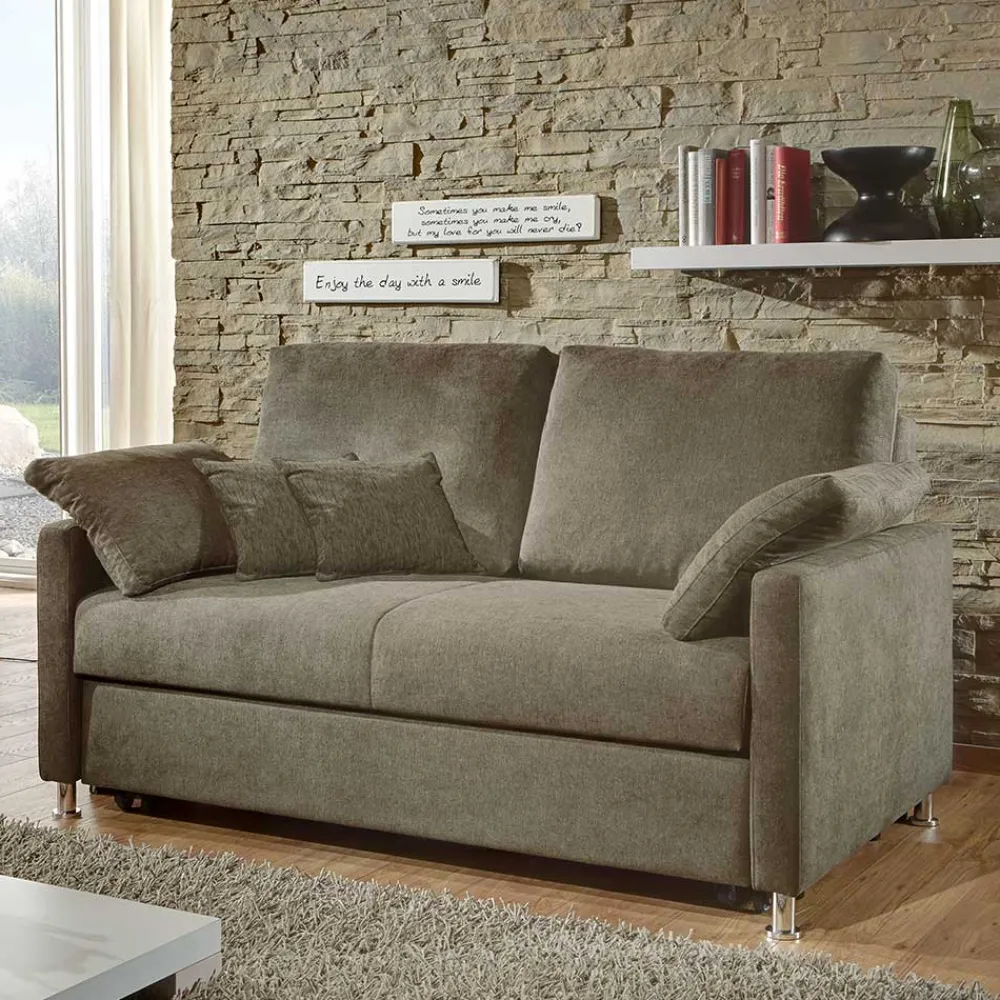Clearance Ausklappbares Sofa Acapella Wohnzimmercouch|2 Sitzer Sofa