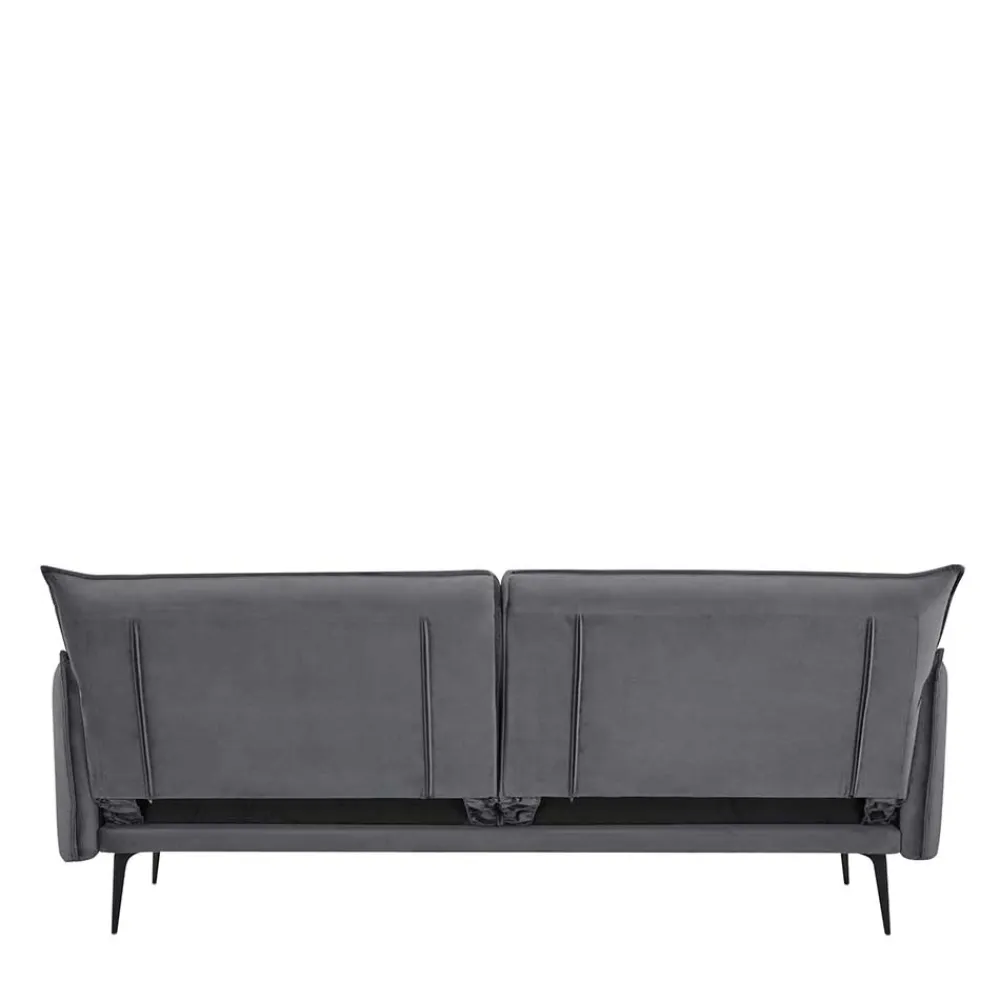 Best Ausklappbares Sofa Samt Calexia 3 Sitzer Sofa|Schlafsofas