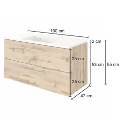 Clearance Bad Einrichtungsset Dolveran Badmöbel Sets