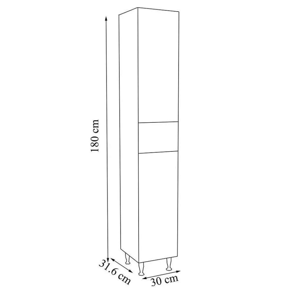 Hot Bad Hochschrank Fabolie Bad Hochschränke