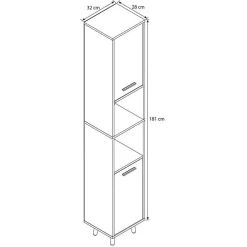 Bad Hochschrank Nua*Pharao24 Sale