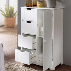 Discount Bad Midischrank Vrona Bad Unterschränke|Badezimmerschränke