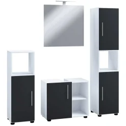 Bad Set Schwarz Weiß Litora*Pharao24 Discount