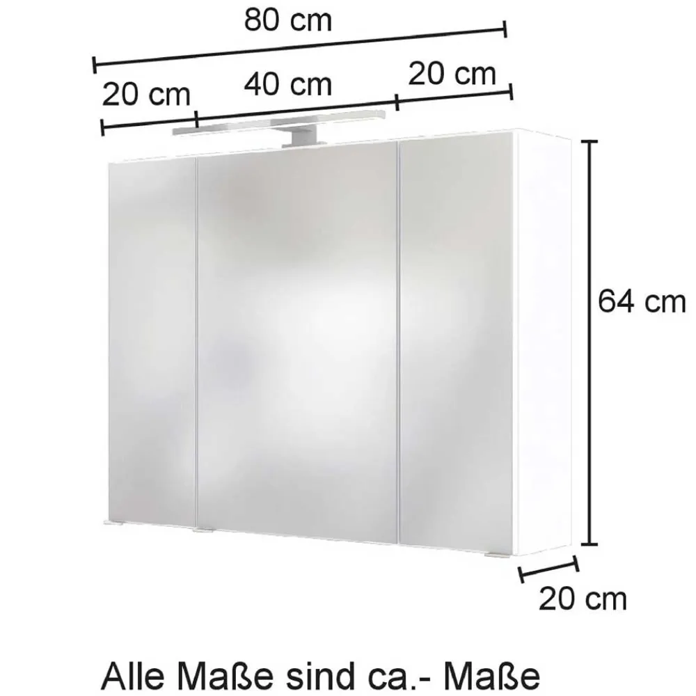 Bad Spiegelschrank Daralos*Pharao24 Outlet