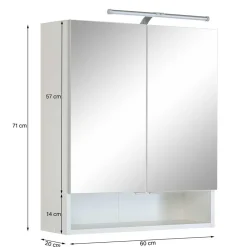 Bad Spiegelschrank Vadoria*Pharao24 Outlet