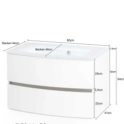 Bad Waschtisch Daralos*Pharao24 New