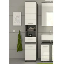 Outlet Badezimmer Hochschrank Servi Badezimmerschränke|Bad Hochschränke