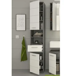 Outlet Badezimmer Hochschrank Servi Badezimmerschränke|Bad Hochschränke