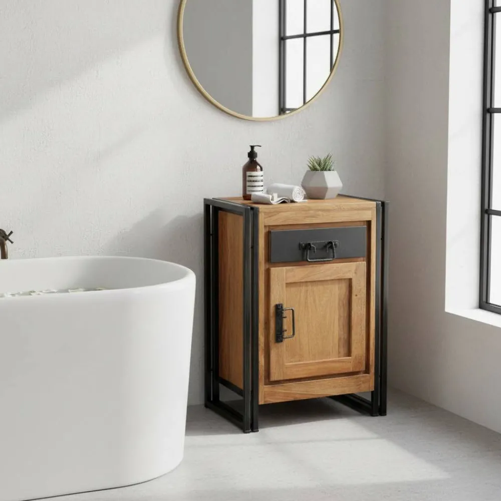 Badezimmer Kommode India*Pharao24 New