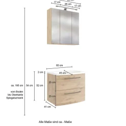Badezimmer Möbelset Longos*Pharao24 Clearance