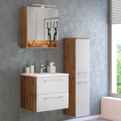 Outlet Badezimmer Möbelset Vidorella Badmöbel Sets