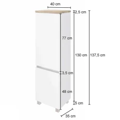 New Badezimmer Midischrank Vulray Badezimmerschränke|Bad Hochschränke