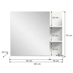 Badezimmer Spiegel Liss Wandspiegel|Bad Spiegel