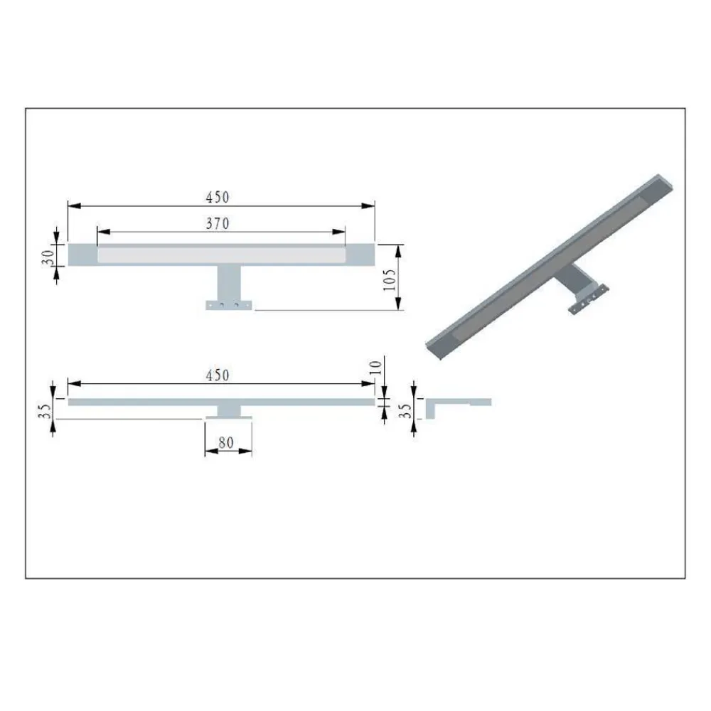 Badezimmer Spiegel Schrank Cadama*Pharao24 New