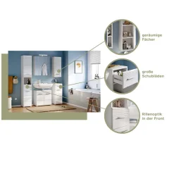 Badezimmer Spiegelschrank Alessia*Pharao24 Clearance
