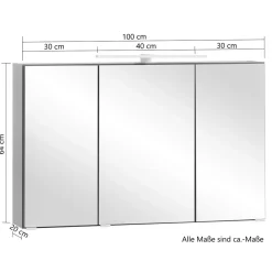 Badezimmer Spiegelschrank Kropenia*Pharao24 Online