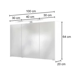 Badezimmer Spiegelschrank Vimmos*Pharao24 Outlet