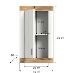 Discount Badezimmerhängeschrank Liss Bad Hängeschränke