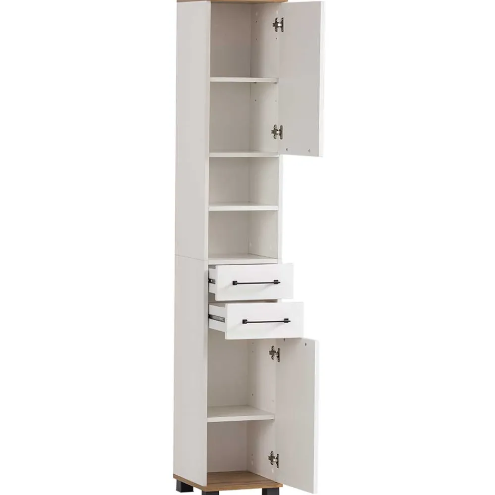 Badezimmerhochschrank Porto*Pharao24 New