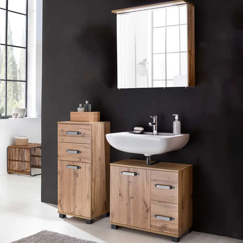 Outlet Badezimmerkombination Duella Badmöbel Sets