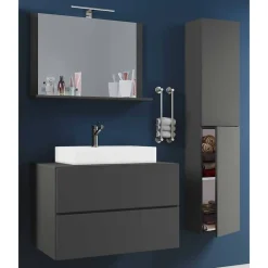 Badezimmermöbel Set hängend Kanmura Badmöbel Sets