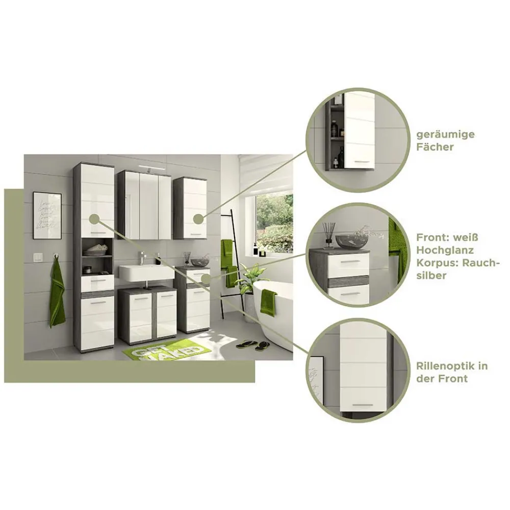 Badezimmermöbel Set Servi*Pharao24 Outlet