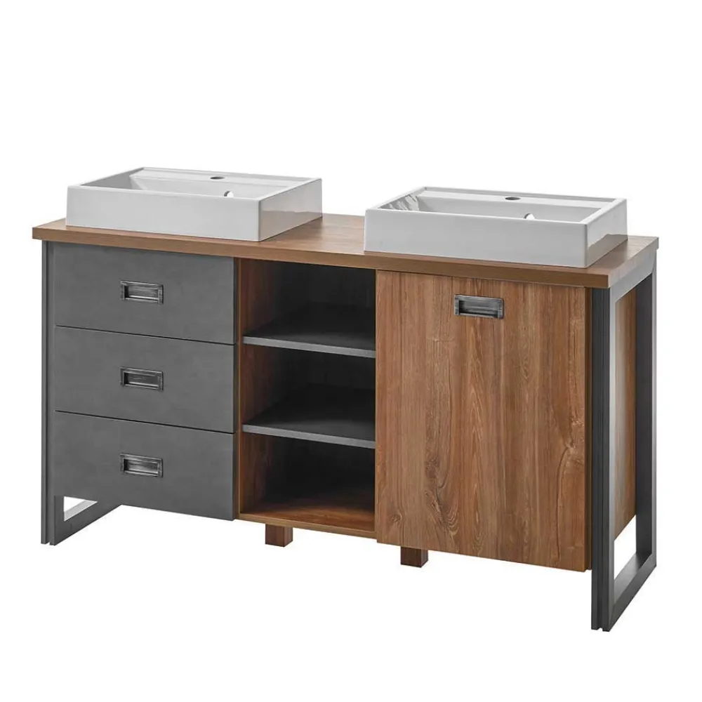 Badezimmermöbelset Verjan Badmöbel Sets