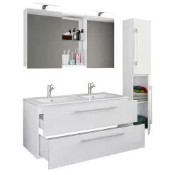 Best Badezimmermöbelset weiß Dango Badmöbel Sets