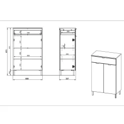 Badezimmerschrank Lampione*Pharao24 Discount