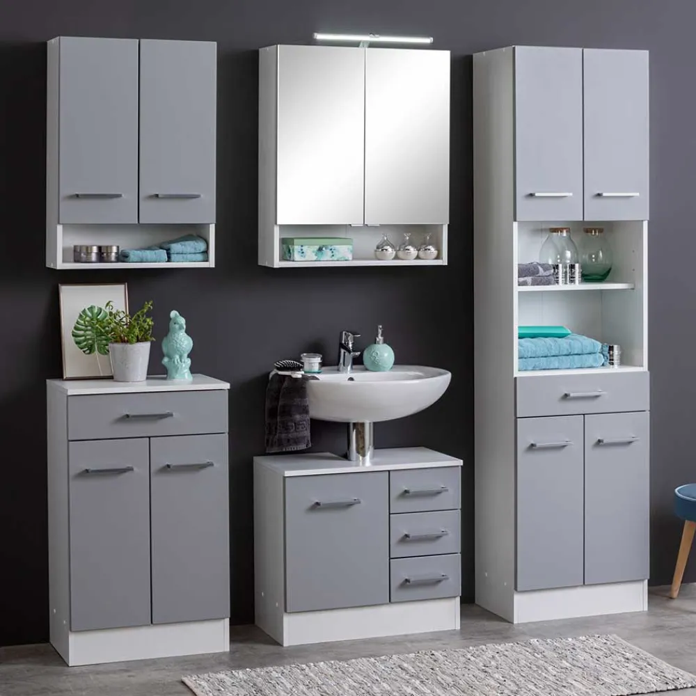 Discount Badezimmerschrank Mosiana Bad Hochschränke