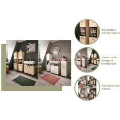 Outlet Badezimmerschrank Mutano Bad Unterschränke