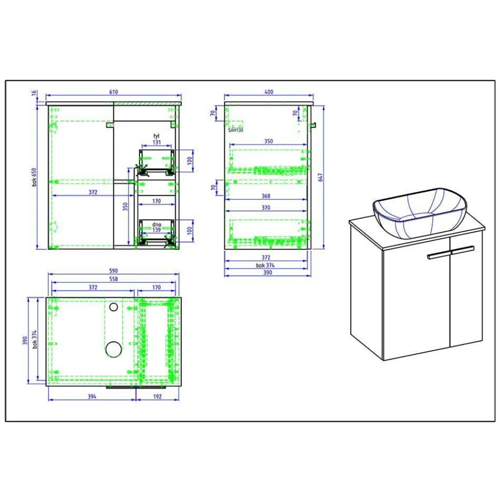 Badezimmerset Nushivon*Pharao24 Best