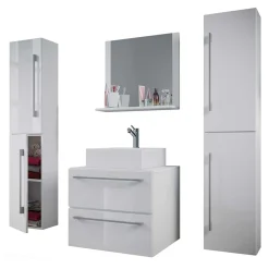 Badezimmerset weiß Selami*Pharao24 Best